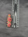 Flower design silver saree pin/ brooch