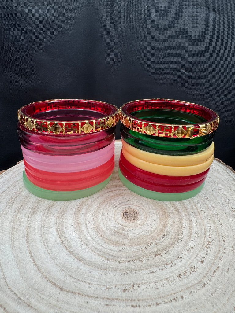 Changeable color bangles