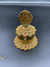 Multicolor square stones with lakshmi print antique