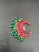Traditional Ruby & Emerald beads pendant