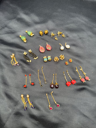 Different design changeable earrings