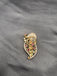 Multicolor Stones antique peacock design Saree pin/ brooch