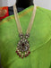 High-quality real Swarovski pearls with moissanite Stones peacock design pendant with matching earrings