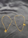 Gold set of 2 Anklets