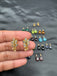 Small changeable drop earrings