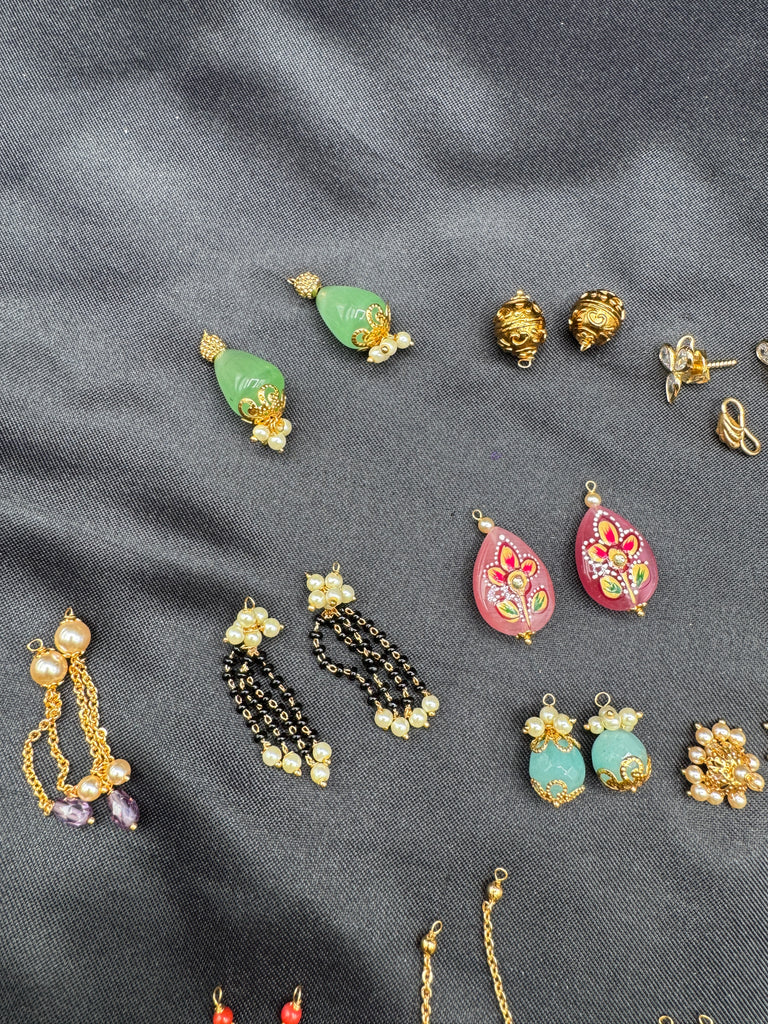 Different design changeable earrings