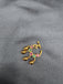 Multicolor stones antique peacock design nose pin