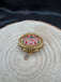 Beautiful multicolor Stones kumkum & Turmeric box
Handmade jewelry