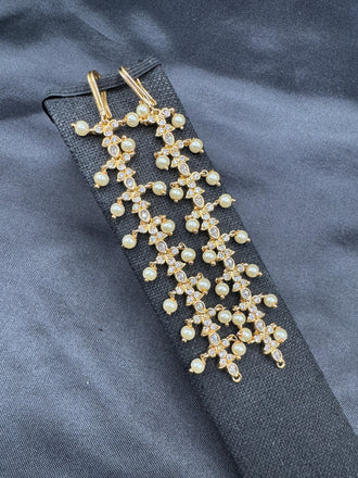 CZ Stone with pearls matilu