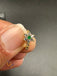 Small flower stones pressing nose pins