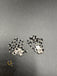 Pure Silver black diamond beads anklets