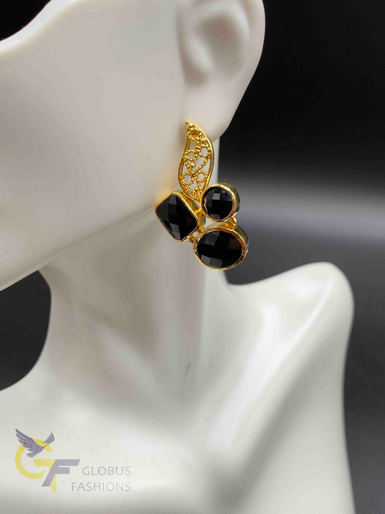 Beautiful multicolor stones earrings