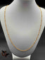 Small gold balls with twisted chain