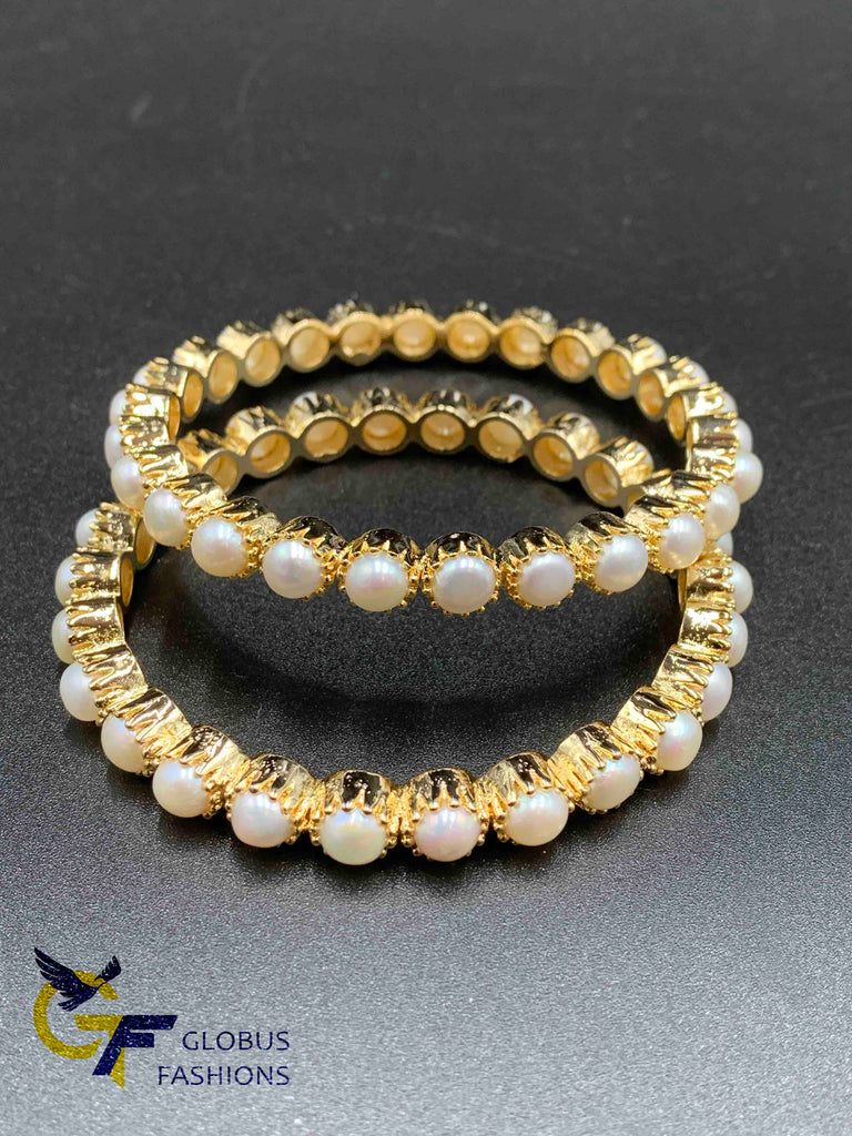 Natural real Pearls Bangles