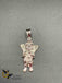 Full silver color lord Ganapathy pendant
