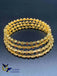 Cz stones and ruby stones simple design set of four bangles