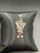 Full silver color lord Ganapathy pendant