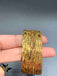 Very simple and elegant simple cut design gold bangles