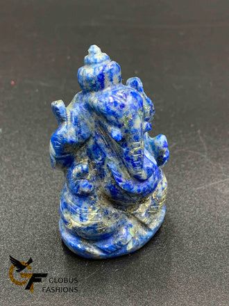 Lapis lazuli Crystal Stone lord Ganesha lord