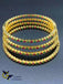Multicolor stones set of four bangles