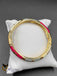 Multicolor hand painted front open single bangle