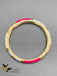 Multicolor hand painted front open single bangle