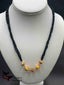 Multicolor Stones small beads with double line black Diamond Beads Chain