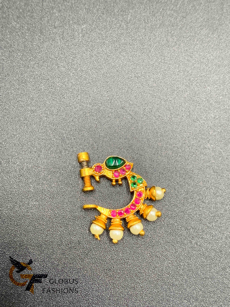 Bird Design pressing nose rings