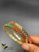 Navarathna Stones double line bangles