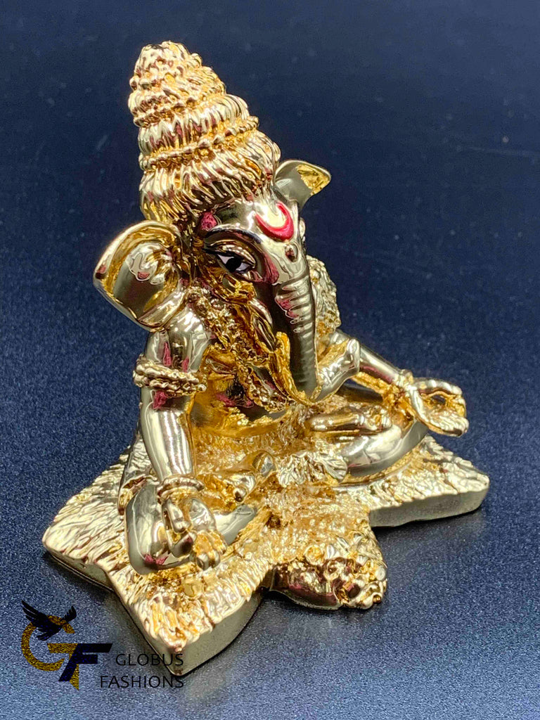 Big size gold Ganesh idol