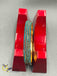 Bright sea green stones set of four bangles