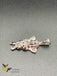 Full silver color lord Ganapathy pendant