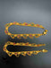 Elegant design gold chains with multicolor Stones anklets