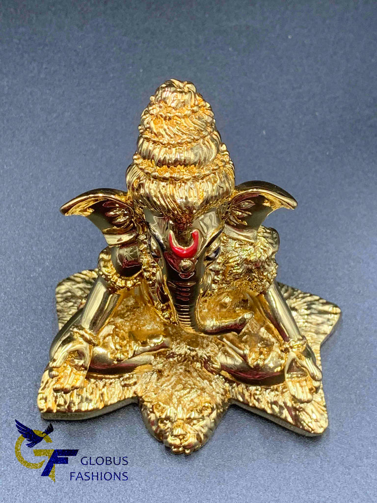 Big size gold Ganesh idol