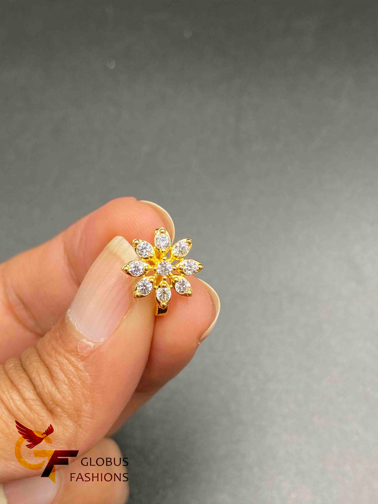 Beautiful flower design nose clips