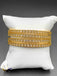 Square shape cz stones set of four bangles