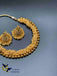 Traditional antique look pearls necklace with jumka earrings