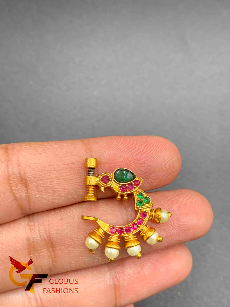 Bird Design pressing nose rings