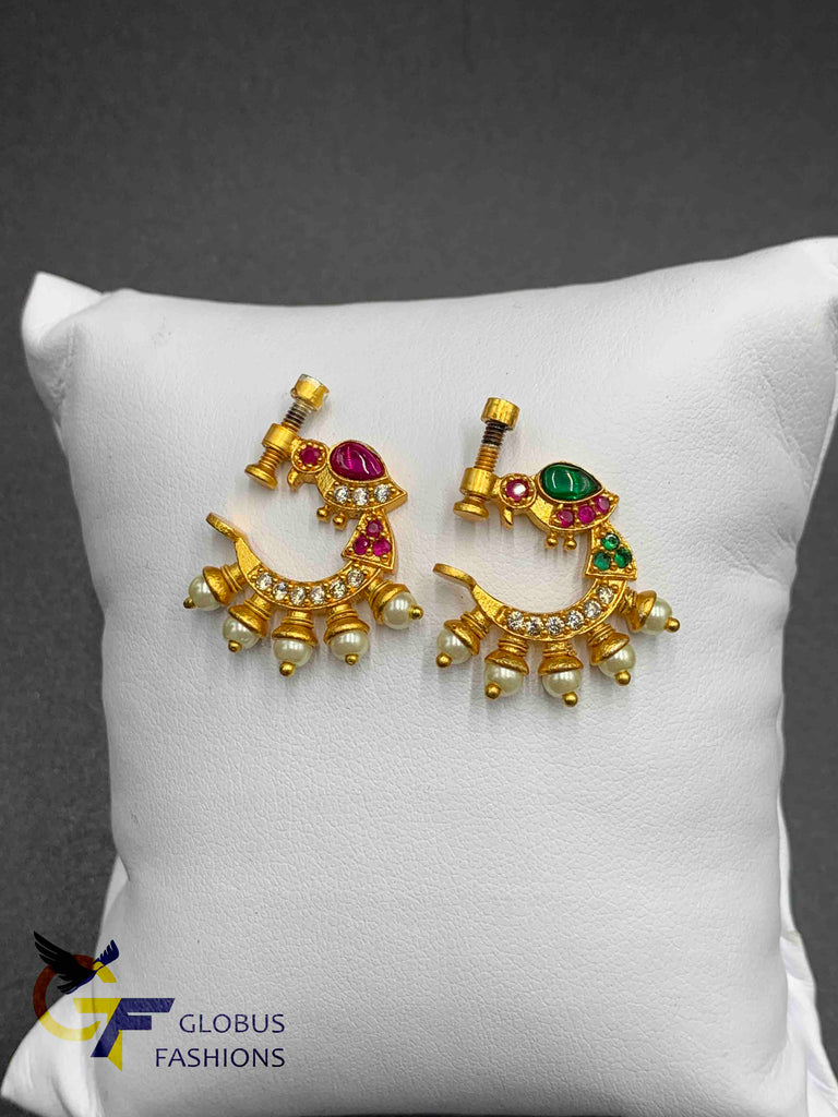 Bird Design pressing nose rings