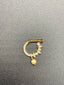 Stones with Pearls pressing nose rings