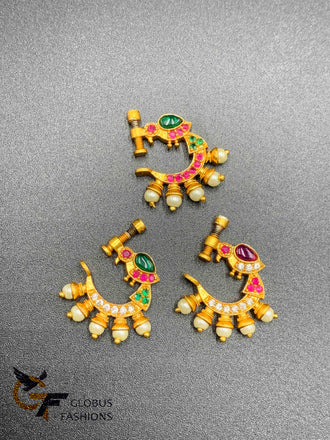 Bird Design pressing nose rings