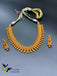 Traditional and antique look multicolor stones necklace set