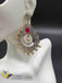 CZ Stones with Pearls big size earrings