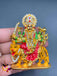 Goddess Durga Matha Stones with enamel paint idol