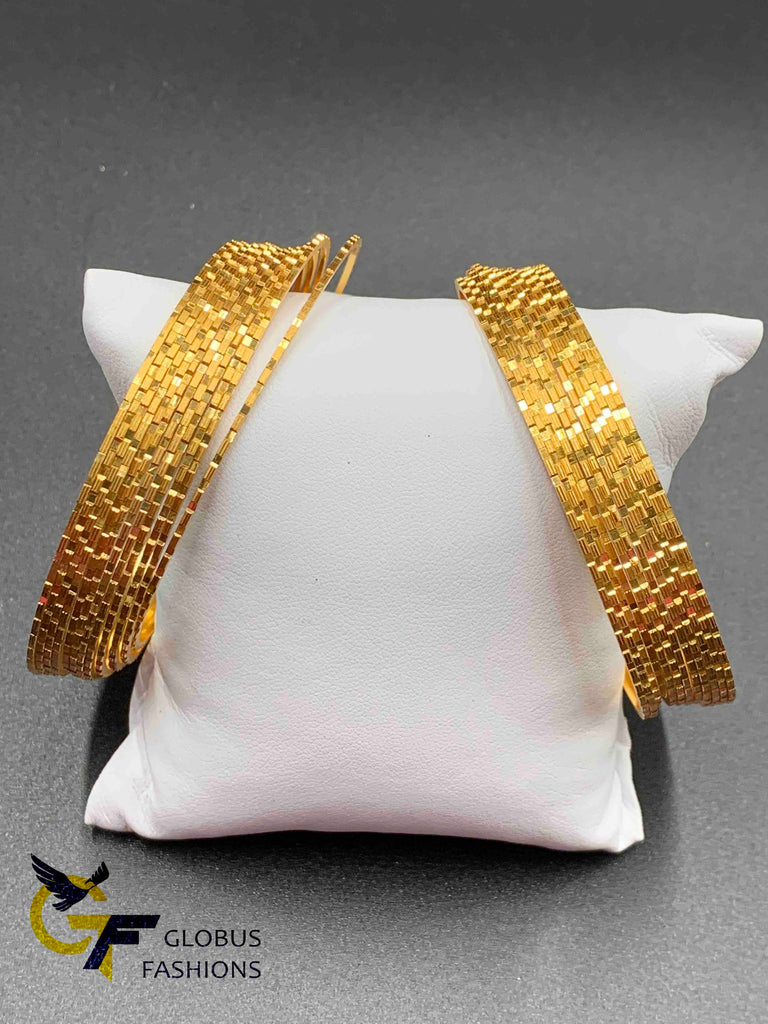 Gold shine set of 24 bangles