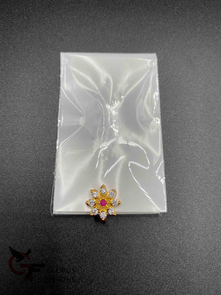 Beautiful flower design nose clips