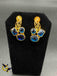 Beautiful multicolor stones earrings