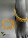 Beautiful emerald paint anklets