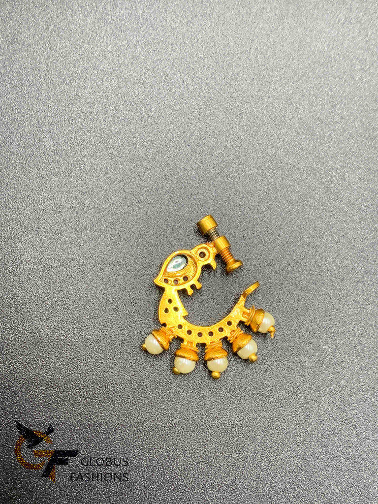 Bird Design pressing nose rings