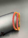 Two lines Ruby stones set of two bangles
